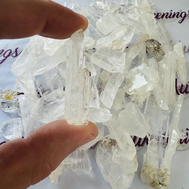 Fadden Faden Quartz Points - Small - Medium Rough Raw Natural