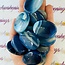 Blue Onyx Worry (Thumb Fidget Relaxation Pocket) Stones - Medium Oval