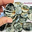 Blue Opal Worry (Thumb Fidget Relaxation Pocket) Stones - Medium Oval
