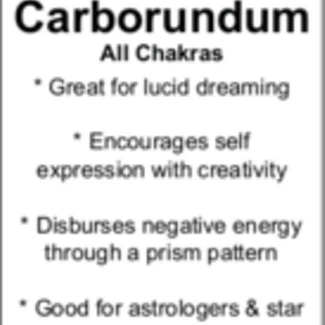 Rainbow Carborundum (Silicon Carbide) - Rough Raw Natural