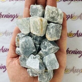 Blue Barite - Rough Raw Natural