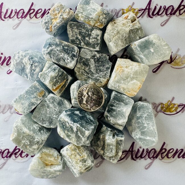 Blue Barite - Rough Raw Natural