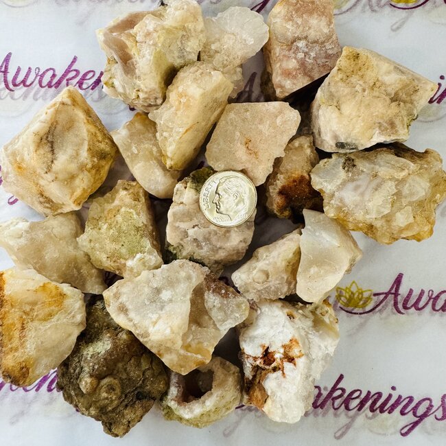 Flower Agate Cherry Blossom - Rough Raw Natural