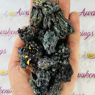 Rainbow Carborundum (Silicon Carbide) - Rough Raw Natural