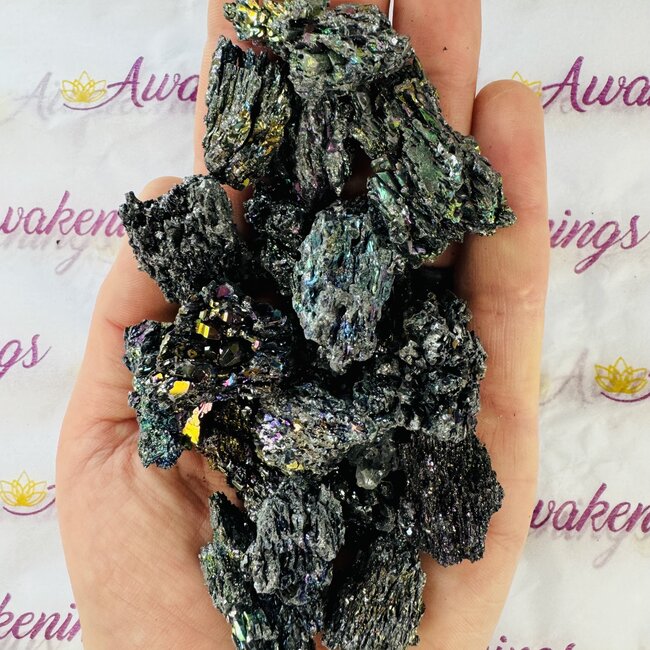 Rainbow Carborundum - Rough Raw Natural