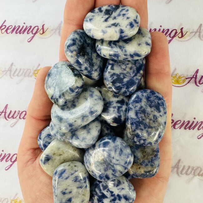 Cancrinite Flat Stone