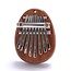 8 Key Kalimba Finger Wooden Piano Maple - Hluru Instrument (Water Droplet)