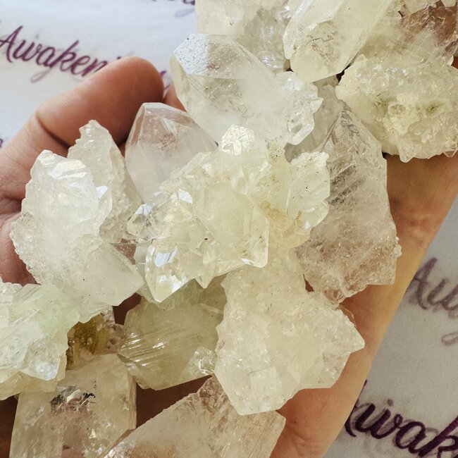 Apophyllite Cluster-Small Rough Raw Natural