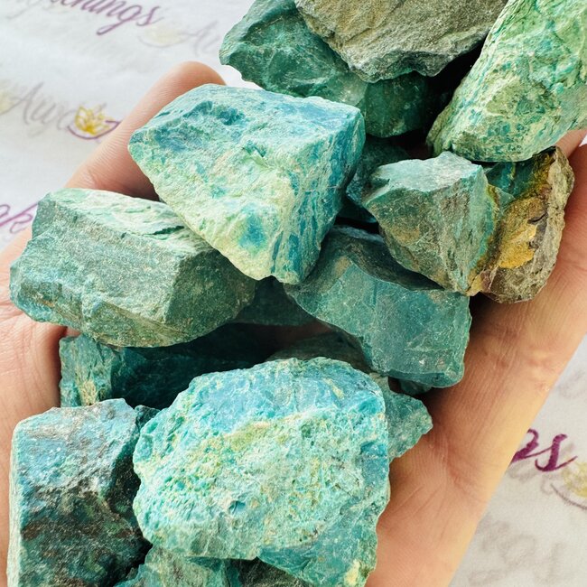 Chrysocolla (A Grade)- Small Rough Raw Natural