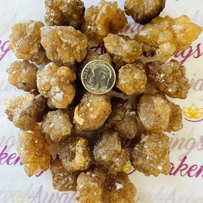 Citrine (Moroccan) - Medium Rough Raw Natural