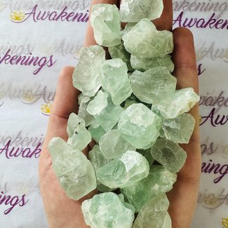 Green Fluorite Small - Rough Raw Natural