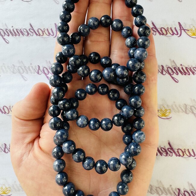 Blue Sapphire Bracelet - 8mm
