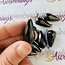 Shungite Pendants - Faceted Teardrop Silver Plated
