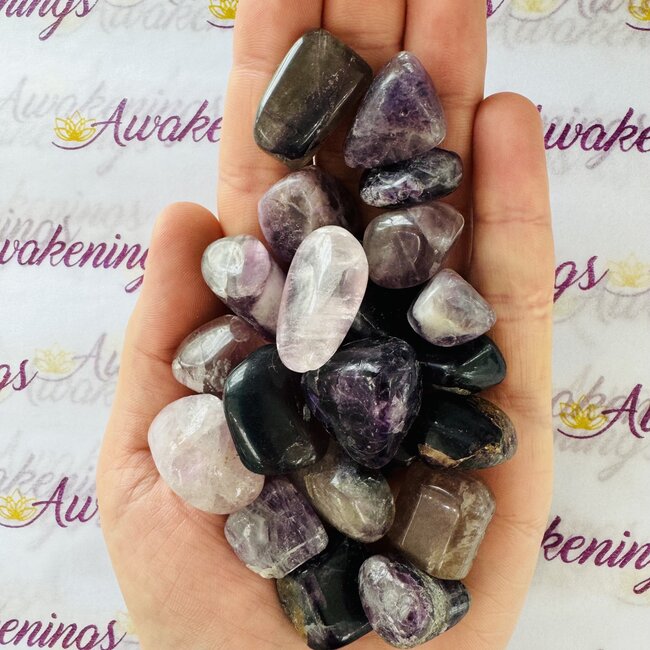 Purple Fluorite - Tumbled