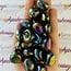 Black Obsidian Rainbow Aura - Tumbled Smooth