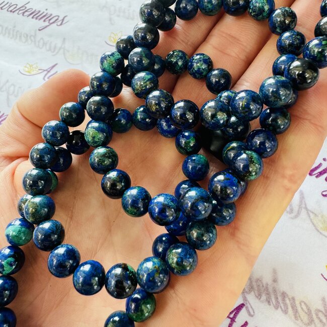 Blue Azurite (Extra Quality) Bracelets - 8mm
