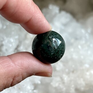 Moss Agate Sphere - 20mm