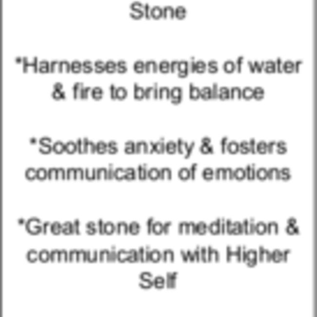 Larimar (Dolphin Stone) - Tumbled