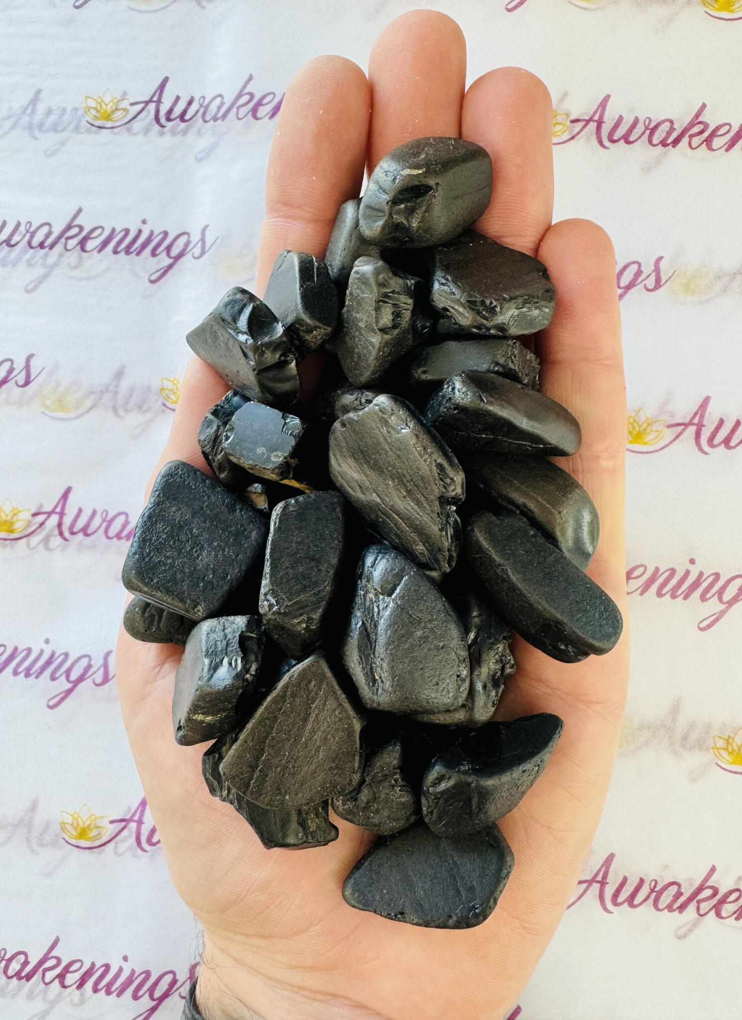 Whitby Jet Tumbled