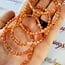 Red Fire Agate Bracelets - 4mm Mini