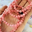 Cherry Blossom Rhodonite Bracelets - 7mm Sakura