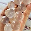 Pink Star Girasol Quartz Sphere Orb - 25mm