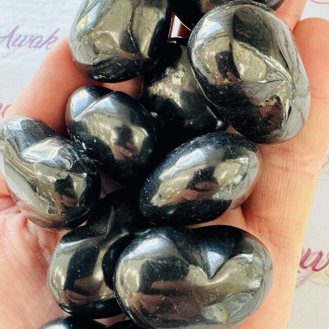 Shungite Puffy Heart- Small