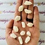 White Phenakite - Rough Raw Natural