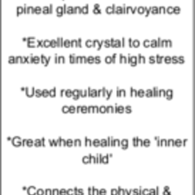 Apophyllite Specimen - Tumbled