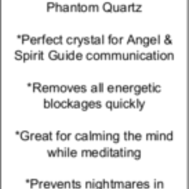 Blue Tara (Amphibole) Quartz - Tumbled