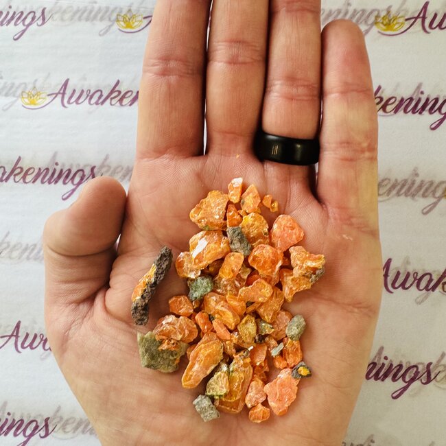 Wulfenite - Rough Raw Natural