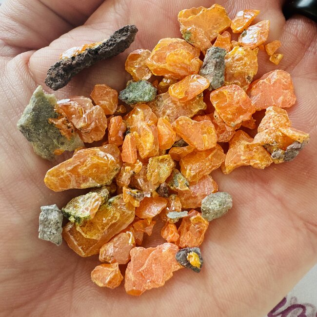 Wulfenite - Rough Raw Natural