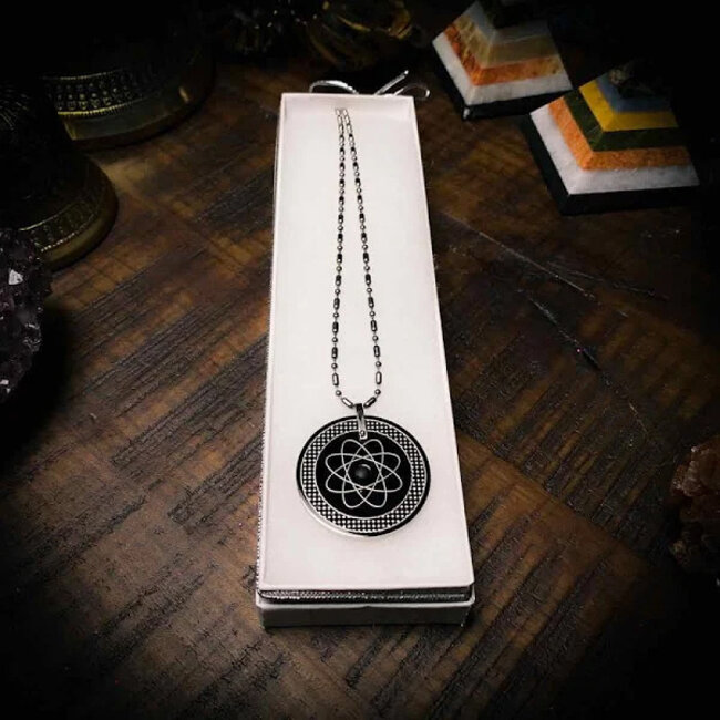 Grounding Wellness Pendants - Stainless Steel Necklace Scalar Quantum Energy