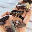 Red Hematite on Quartz Clusters-Rough Raw Natural