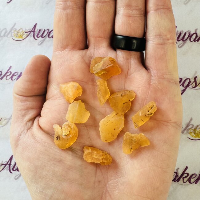 Fire Opal (Mexico) - Rough Raw Natural