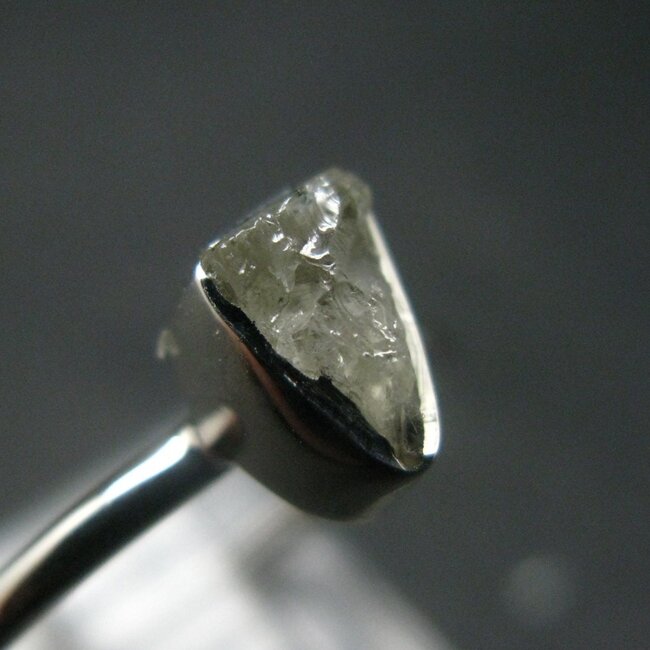 Amblygonite Ring - Sterling Silver - Size 8 - 1.88 grams