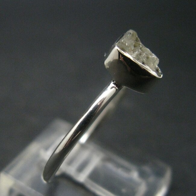 Amblygonite Ring - Sterling Silver - Size 8 - 1.88 grams