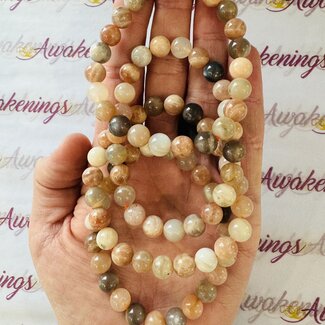 Arusha Golden Sunstone Bracelets - 8mm