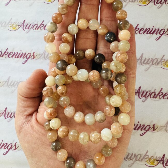Arusha Golden Sunstone Bracelets - 8mm