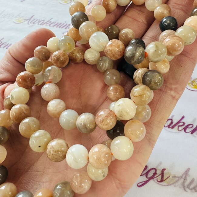 Arusha Golden Sunstone Bracelets - 8mm