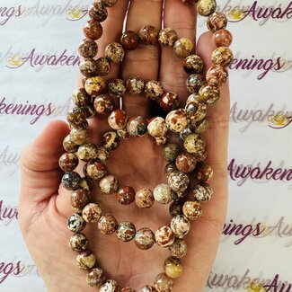 Iddingsite Bracelets - 8mm