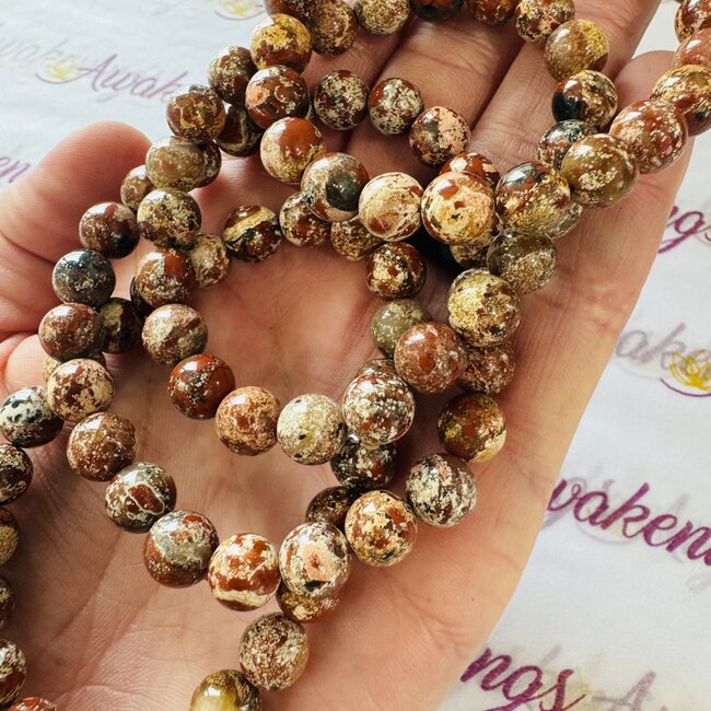 Iddingsite Bracelets - 8mm