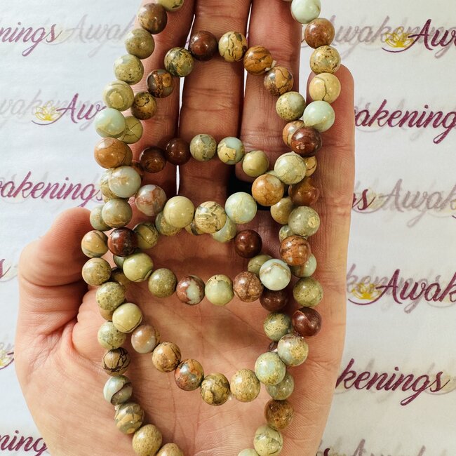 Agalmatolite Bracelets - 8mm