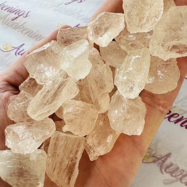 Pink Morganite (Extra Quality) - Rough Raw Natural