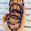Amethyst Lapis Lazuli & Black Tourmaline Bracelets - 6mm