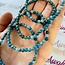 Blue Apatite Bracelets - 4 - 6mm Mini