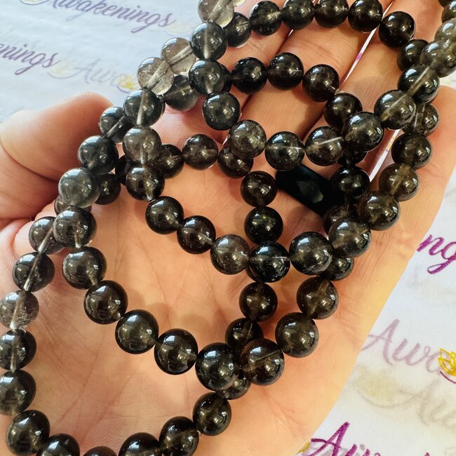 Tibetan Tektite  Bracelets - 8mm