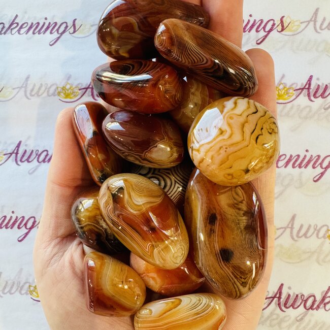 Orange Sardonyx Tumbled - XL Extra Large