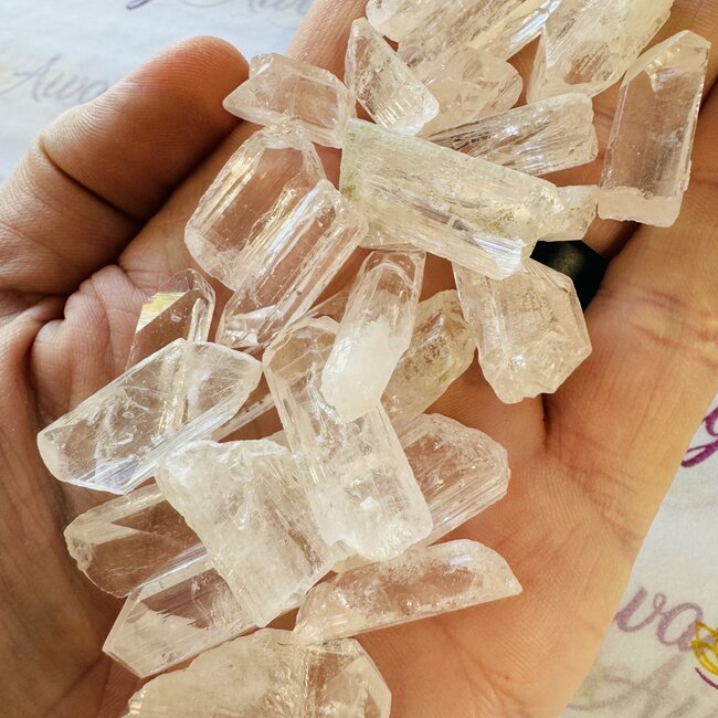 Light Pink Danburite - Rough Raw Natural