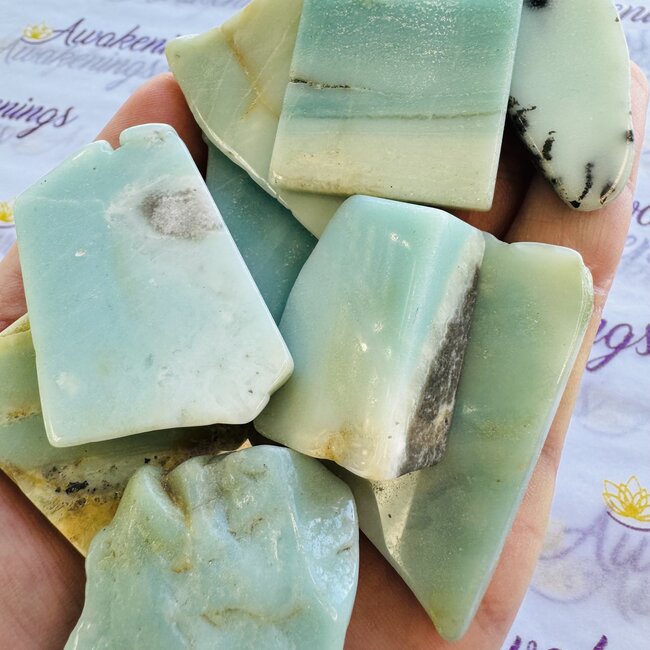 Amazonite Slice - Small Slab Flat